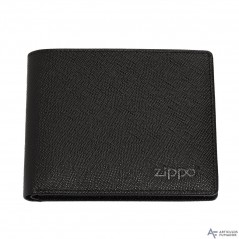 CARTERA ZIPPO SAFFIANO TARJETAS DE CRÉDITO NEGRO