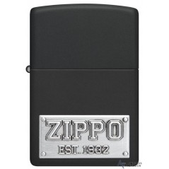 ENCENDEDOR ZIPPO LICENSE PLATE 218