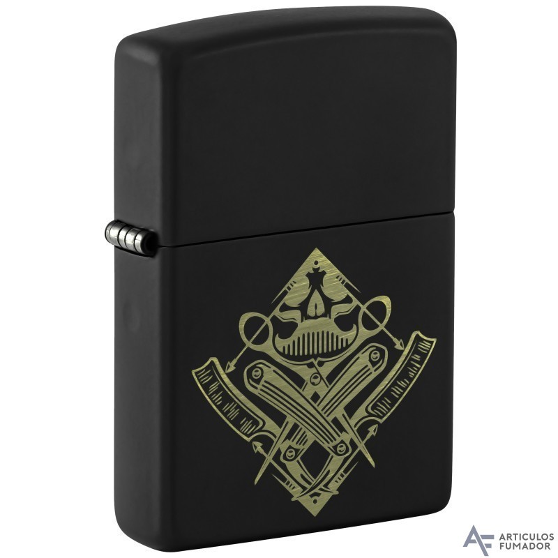 ENCENDEDOR ZIPPO BARBER SHOP DESIGN 218