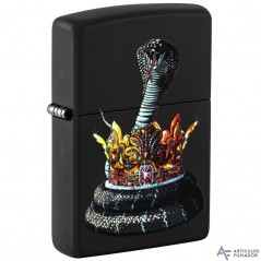 ENCENDEDOR ZIPPO SNAKE WITH CROWN 218