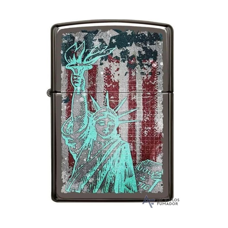 ENCENDEDOR ZIPPO STATUE OF LIBERTY 150