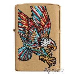 ENCENDEDOR ZIPPO EAGLE TATTOO DESIGN 204B