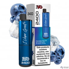 IVG 2400 MONOSABOR BLUE RASPBERRY ICE