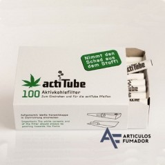 ACTITUBE FILTROS CARBÓN ACTIVADO REGULAR 100 uds