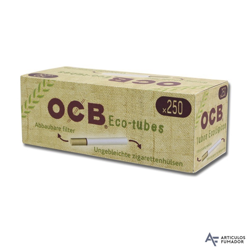 Display de 100 unidades de Tubos Ecológicos OCB