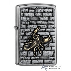 Zippo Scorpion On The Wall Emblem