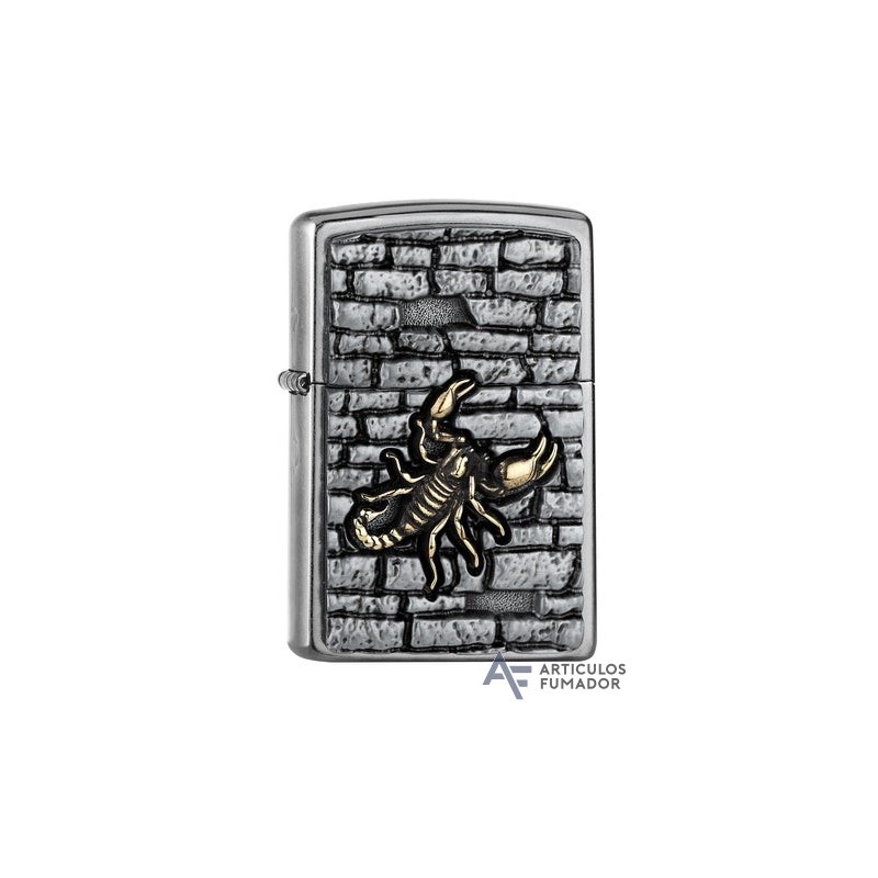 Zippo Scorpion On The Wall Emblem