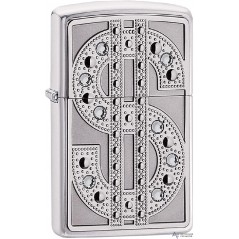 Zippo dólar de Swarovski Edición Coleccionista