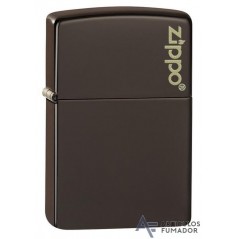 Encendedor Zippo Brown Matte Logo