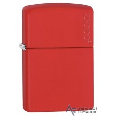 Encendedor Zippo Red Matte Logo